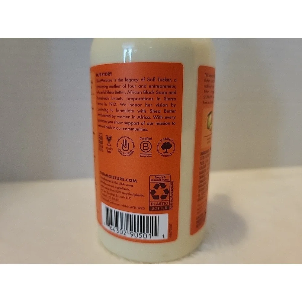 NEW SheaMoisture Kids Conditioner for Kids Hair Mango and‎ Carrot Sulfate Free
